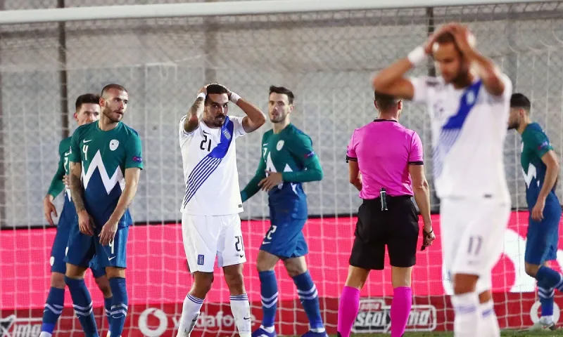 Ελλάδα - Σλοβενία 0-0: Πάλεψε, είχε αρκετές ευκαιρίες για γκολ, αλλά έμεινε άσφαιρη και 2η στον όμιλο