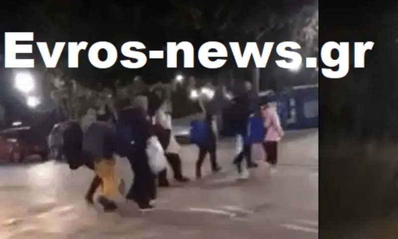 Λαθρομετανάστες βολτάρουν ανενόχλητοι στην Αλεξανδρούπολη (vids)