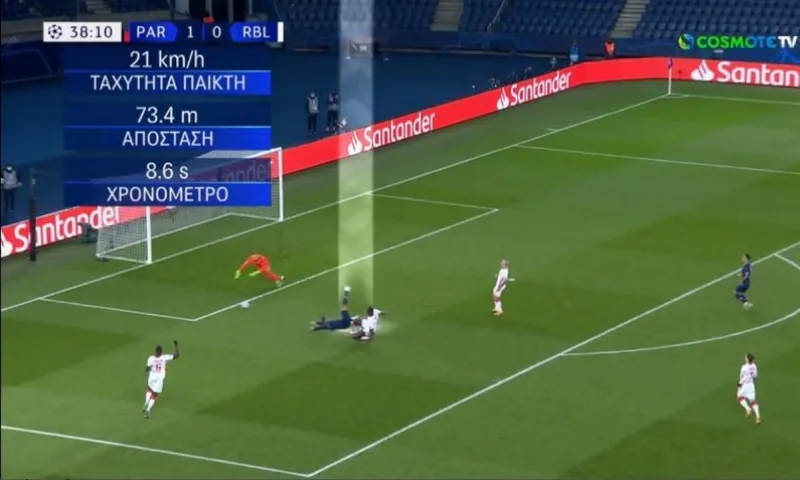 Μπαπέ: Έτρεξε 73 μέτρα σε 8.6 δευτερόλεπτα! (Video)