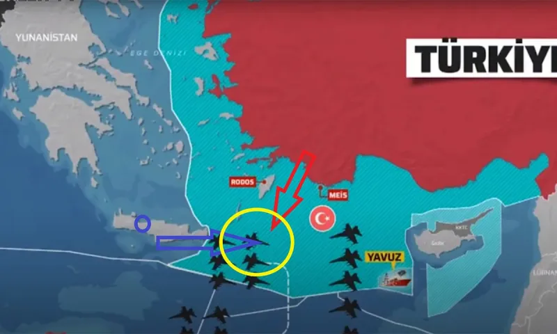 Ελληνοτουρκικά: Πολεμικά σχέδια επί χάρτου από τους Γάλλους;