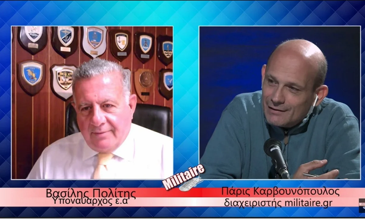 Ναύαρχος Πολίτης: «Έχουμε εμβολιαστεί με το εμβόλιο της παθητικότητας έναντι της Τουρκίας. Να αντιδράσουμε»