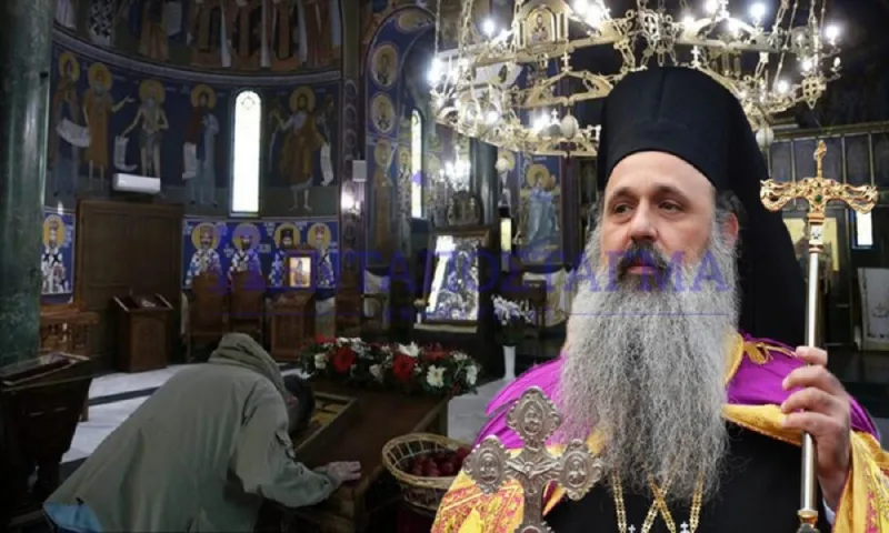 Μητροπολίτης Θεόκλητος: «Βλέπουν Σταυρούς και δαιμονίζονται - Προσβάλλουν τη Θεία Κοινωνία»
