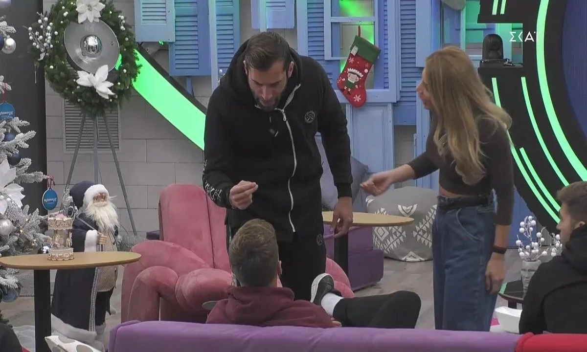 Πανικός στο Big Brother: «Τι θες ρε μ@λ@κ@, μην σου δώσω κάνα χαστούκι!» (vid)