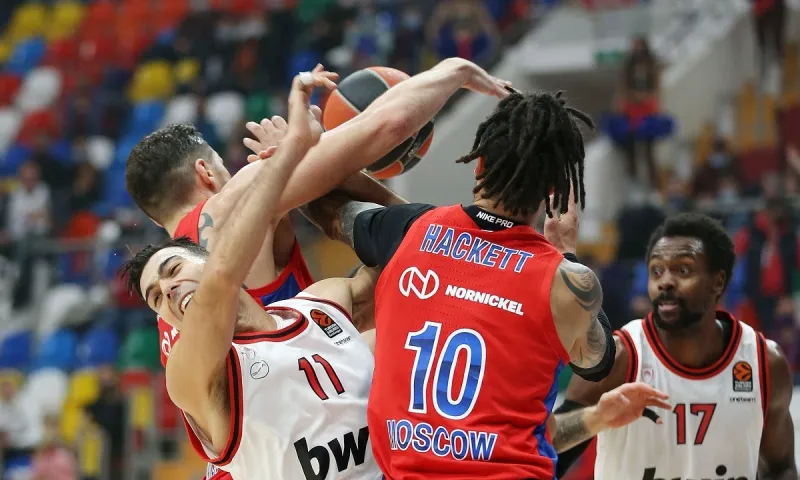 ΤΣΣΚΑ- Ολυμπιακός 80-61: «Παγωμένος» στο -19