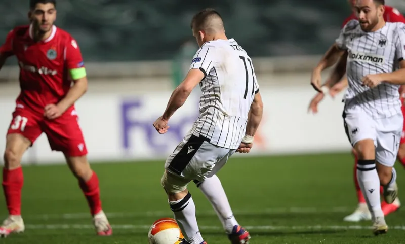 Ομόνοια - ΠΑΟΚ: Άψογη εκτέλεση Τζόλη για το 1-1 (vid)