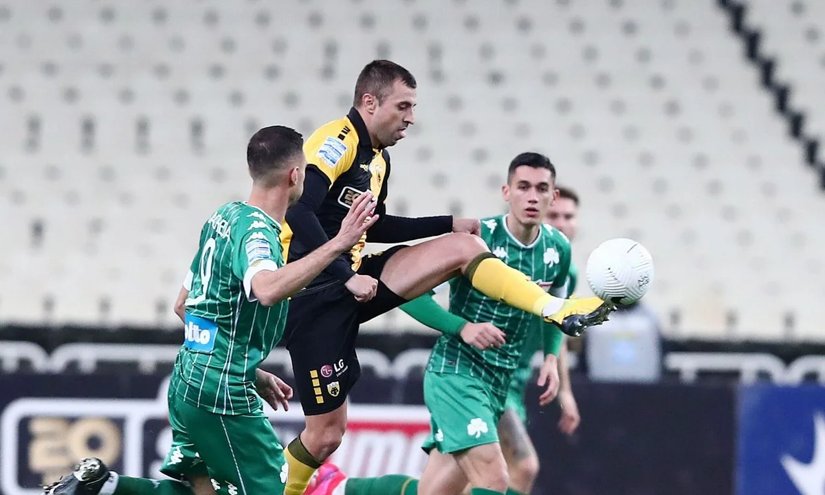 ΑΕΚ - Παναθηναϊκός 1-2 (ΤΕΛΙΚΟ)