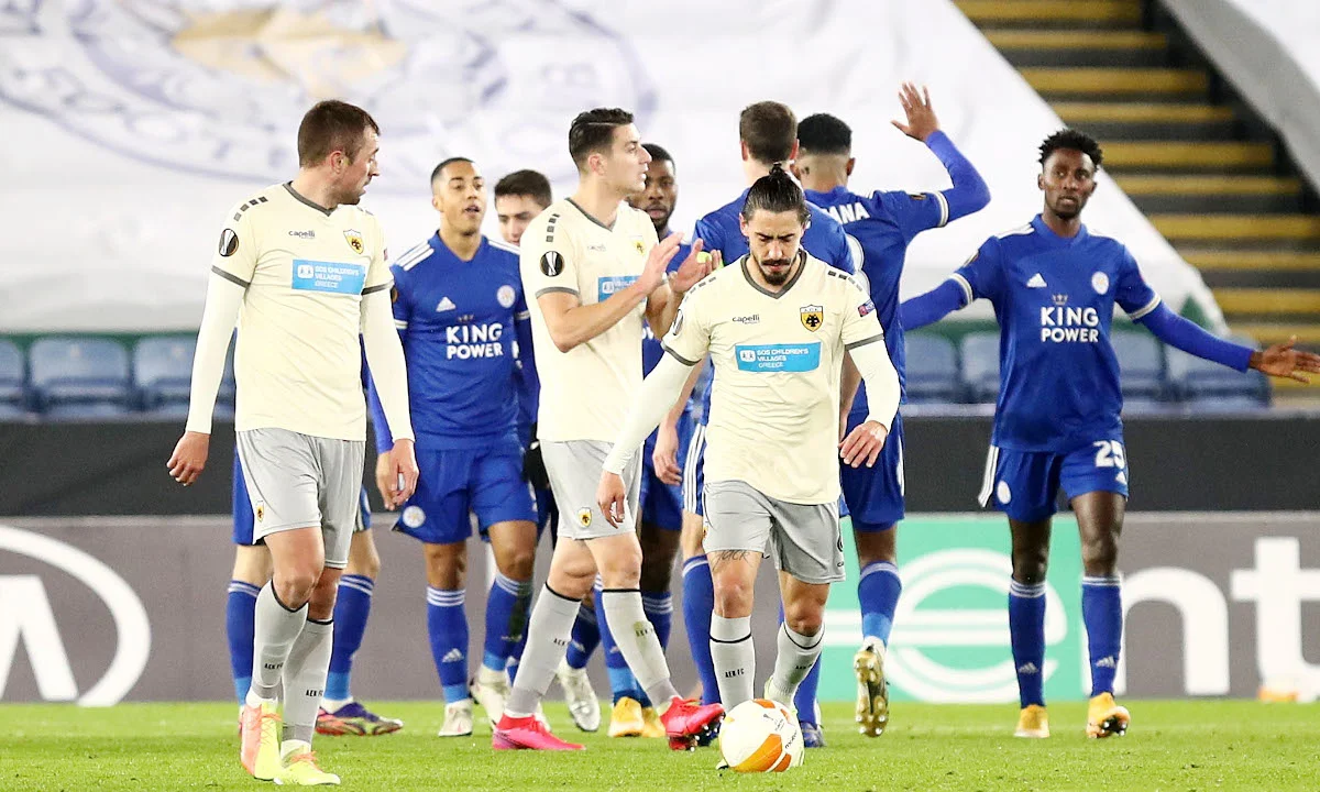 Λέστερ-ΑΕΚ 2-0: Και πάλι καλά να λέει...