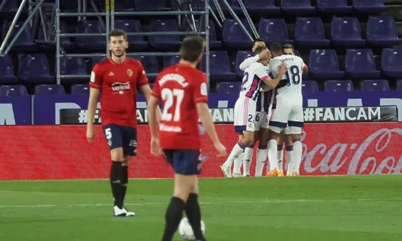 Βαγιαδολίδ - Οσασούνα 3-2: Νίκη-ανάσα με ανατροπή
