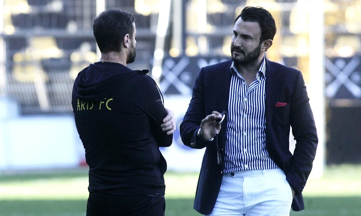 Άρης-ΠΑΟΚ: Στην προπόνηση των «κιτρινόμαυρων» ο Θόδωρος Καρυπίδης