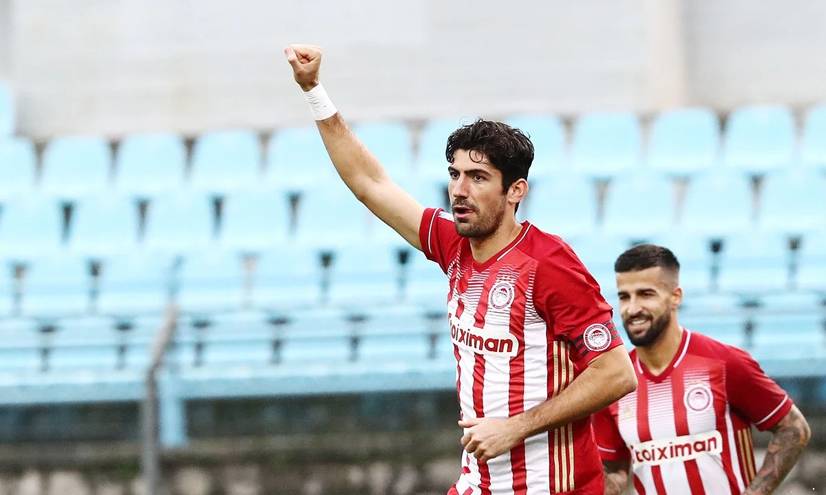 Λαμία - Ολυμπιακός: Ξανά Μπουχαλάκης για το 0-1! (vid)