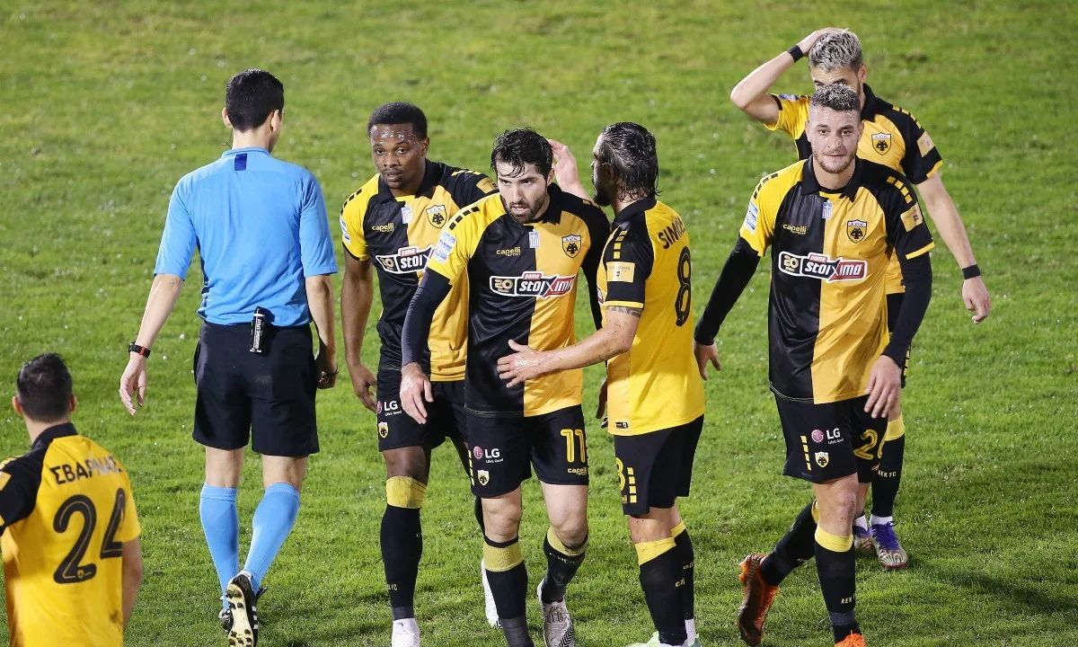 Απόλλων Σμύρνης-ΑΕΚ 3-4: Μπροστά... φωτιά και πίσω καίγεται!