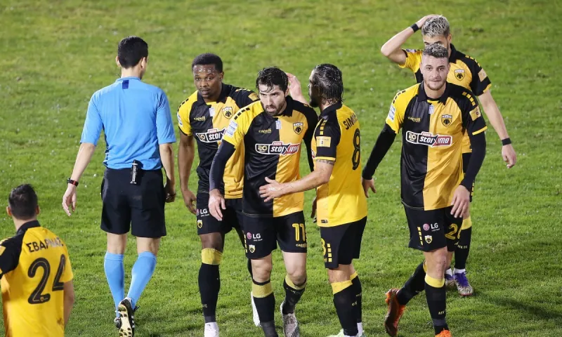 Απόλλων Σμύρνης-ΑΕΚ 3-4: Μπροστά... φωτιά και πίσω καίγεται!