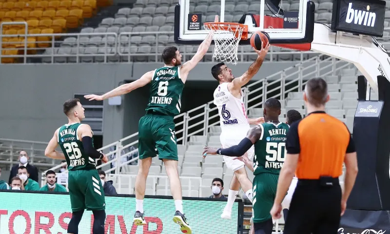 Παναθηναϊκός- Ρεάλ 93- 97: Την στρίμωξε για 50 λεπτά!