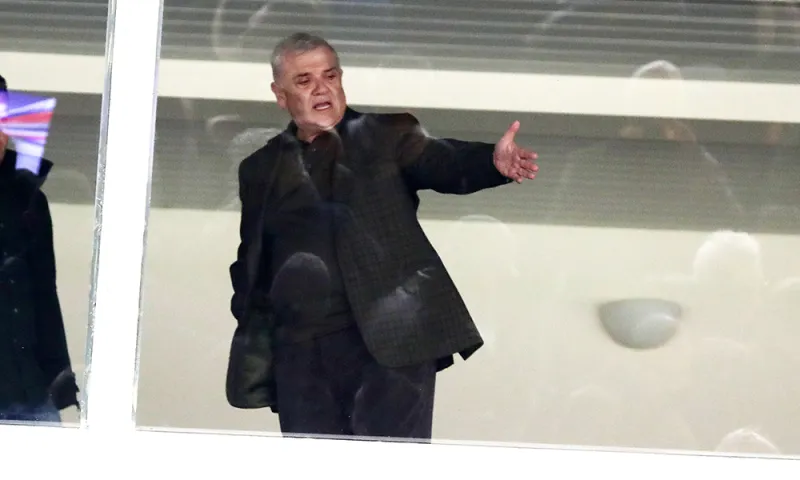 ΑΕΚ - Ολυμπιακός: Στο ΟΑΚΑ ο Μελισσανίδης (vid)