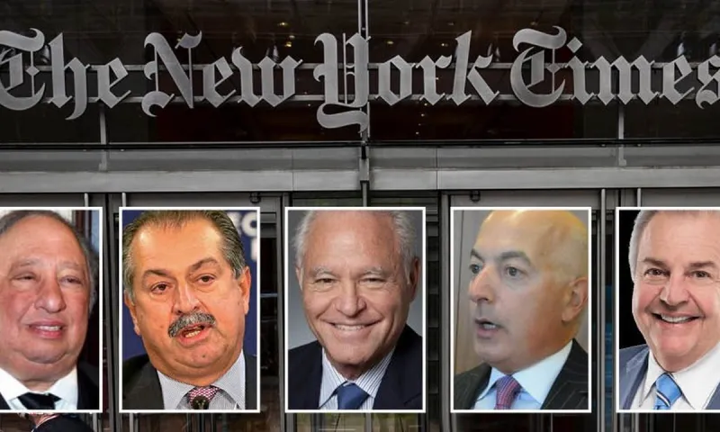 Ελληνοτουρκικά - New York Times: Οι πέντε επιφανείς ομογενείς που ένωσαν τις φωνές τους κατά της Τουρκίας