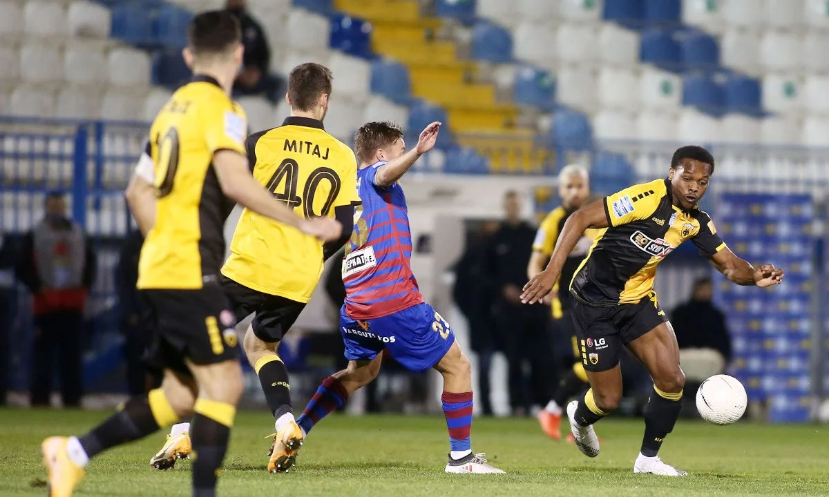 ΑΕΚ - Βόλος 2-2 (ΤΕΛΙΚΟ)