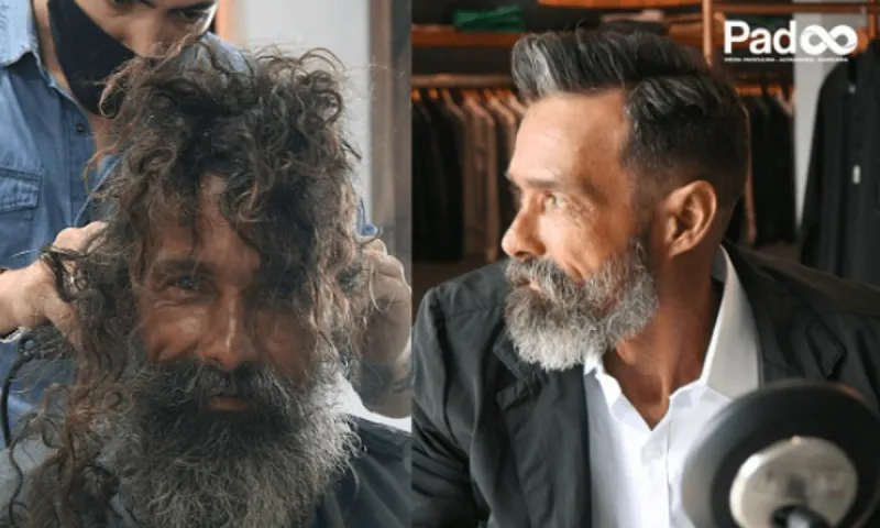 Viral: Τρομερή μεταμόρφωση άστεγου τον έκανε να ξαναβρεί την οικογένειά του - Η απίστευτη ιστορία (pic, vid)