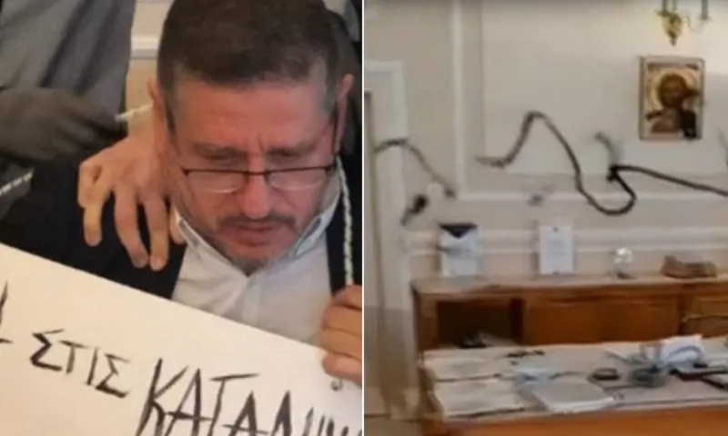 Επίθεση στον πρύτανη της ΑΣΟΕΕ: Ταυτοποιήθηκαν οκτώ φοιτητές - δράστες