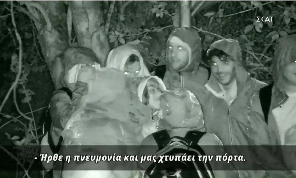 Survivor: Η δύσκολη η πρώτη βραδιά με καταρρακτώδη βροχή (vid)