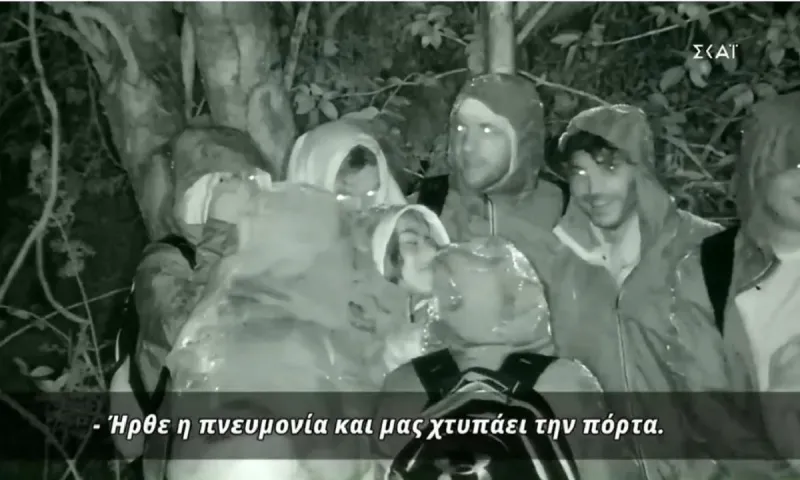 Survivor: Η δύσκολη η πρώτη βραδιά με καταρρακτώδη βροχή (vid)
