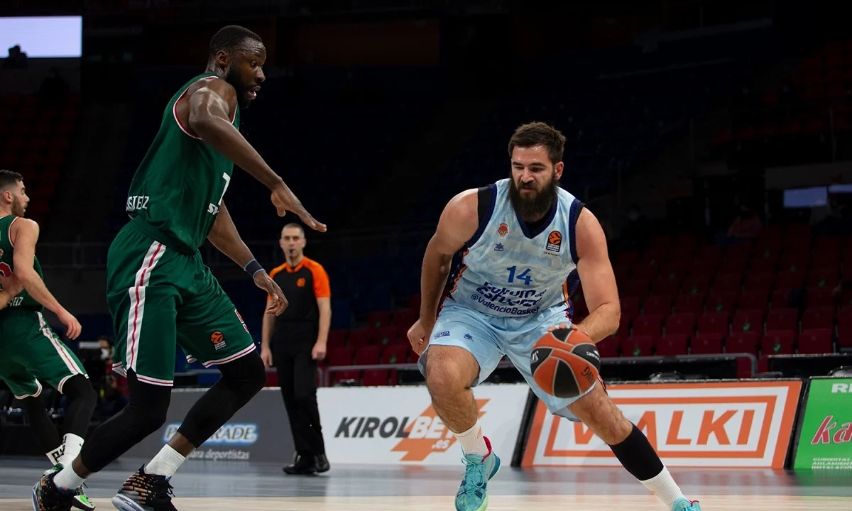 Μπασκόνια- Βαλένθια 71-70: Νίκη με ανατροπή
