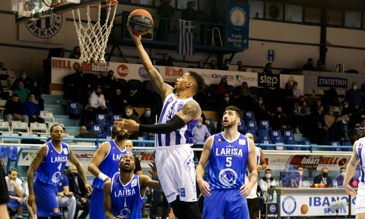 Ηρακλής- Λάρισα 73-69: Έκανε την ανατροπή στο β' μέρος