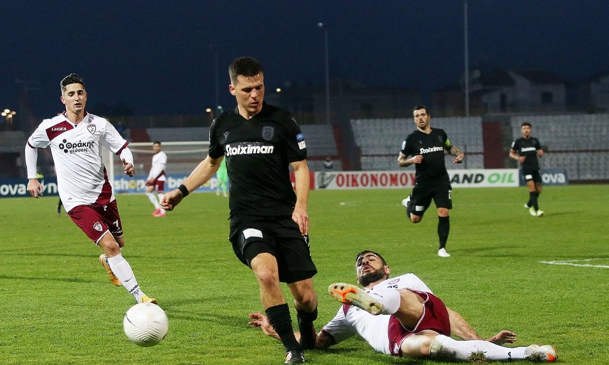 ΑΕΛ - ΠΑΟΚ 1-1 ΤΕΛΙΚΟ