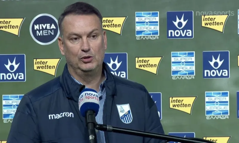 Γρηγορίου: «Μέχρι το 1-0 σταθήκαμε εξαιρετικά»