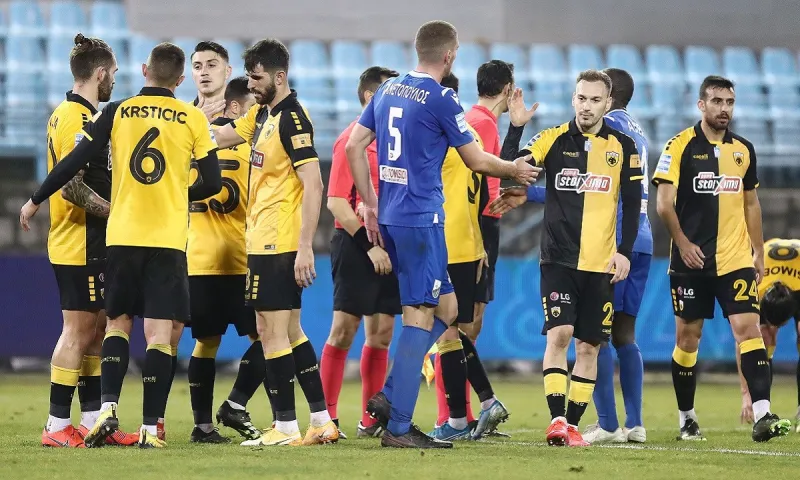 Λαμία-ΑΕΚ 0-1: Το γκολ και οι καλύτερες φάσεις (vid)