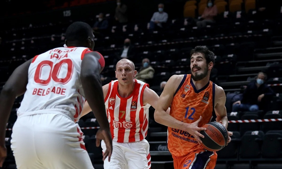 Βαλένθια- Ερυθρός Αστέρας 91-71: Άνετα οι «νυχτερίδες»