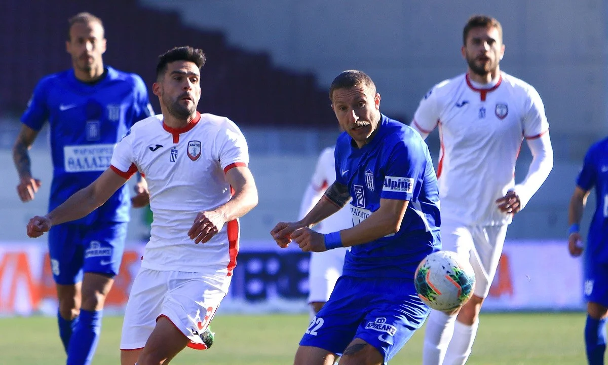 Απόλλων Λάρισας - Ξάνθη 1-1: Βαθμό στο 93' οι Θεσσαλοί (vid)
