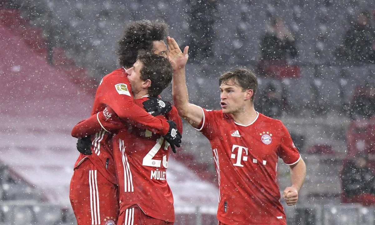 Bundesliga: Πρωταθλήτρια χειμώνα η Μπάγερν - Ο Λεβαντόφσκι ξεπέρασε τον Μίλερ!