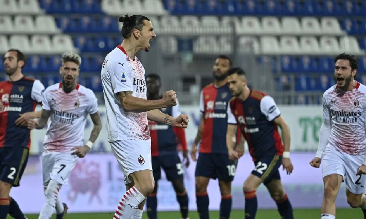 Κάλιαρι - Μίλαν 0-2: Με την υπογραφή του Ζλάταν, δεν το κουνάει από την κορυφή (vids)