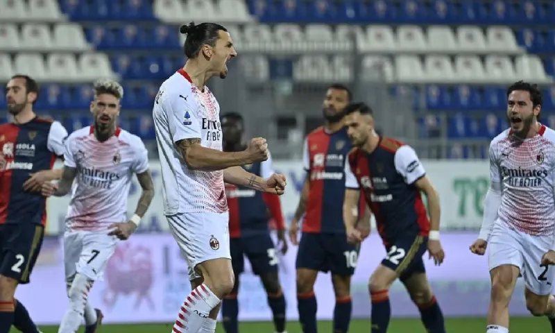 Κάλιαρι - Μίλαν 0-2: Με την υπογραφή του Ζλάταν, δεν το κουνάει από την κορυφή (vids)