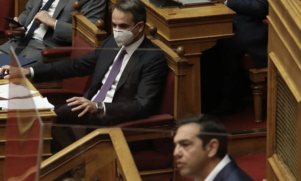 Μητσοτάκης: «Περαστικά» σε Τσίπρα για τον γιο του που έχει κορονοϊό