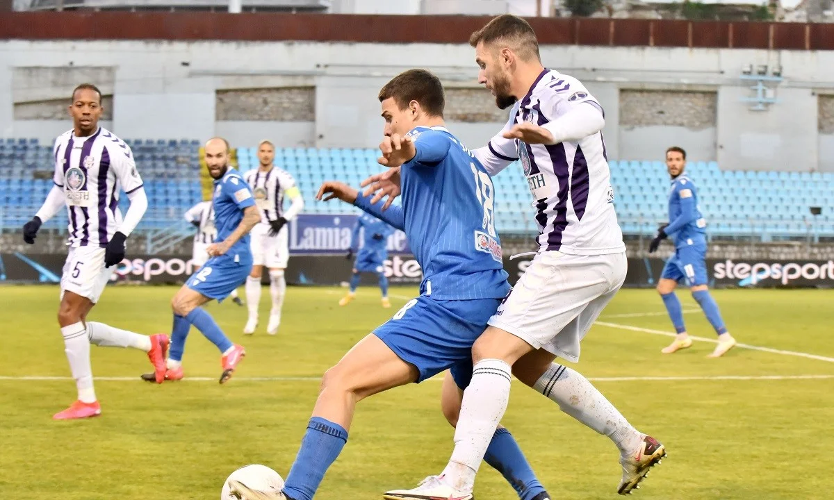 Λαμία - Απόλλων Σμύρνης LIVE 1-0 (ΤΕΛΙΚΟ)