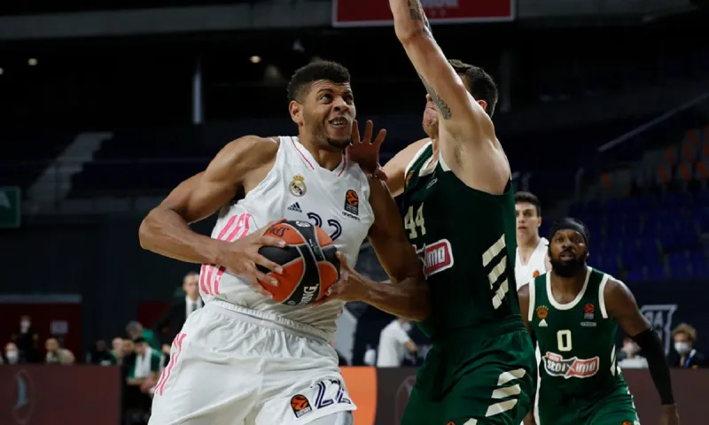 Ρεάλ Μαδρίτης- Παναθηναϊκός 76-66: Πάλεψε, είχε αξιοπρέπεια