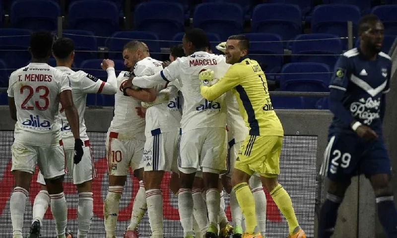 Λιόν - Μπορντό 2-1: Λυτρώθηκε στο τέλος και ανέβηκε ξανά κορυφή (vid)