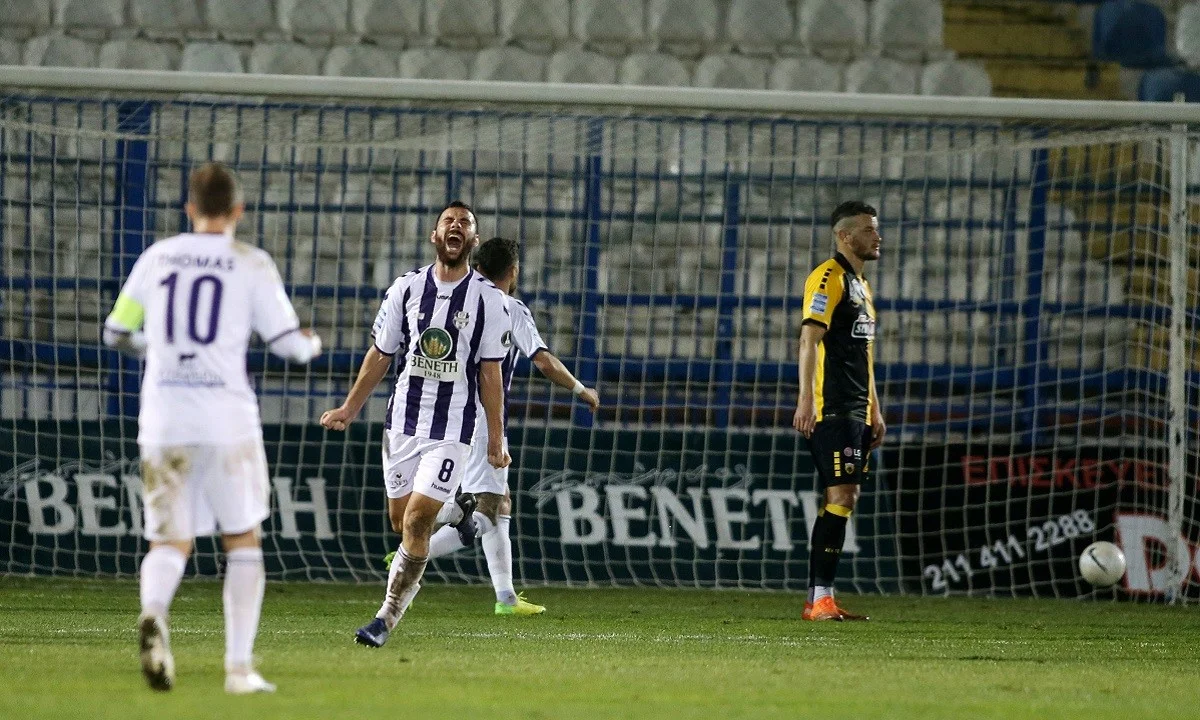Απόλλων Σμύρνης-ΑΕΚ: Τα γκολ των Ντάουντα, Ολιβέιρα και Λαγού (vid)