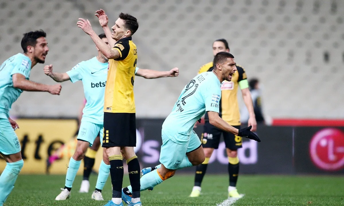ΑΕΚ-Άρης: Το 0-1 με τον Ρόουζ (vid)