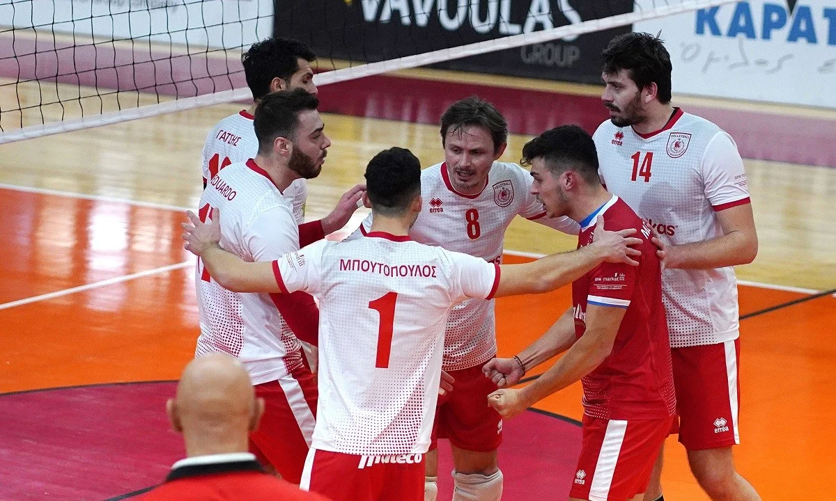 Volley League: Αναβλήθηκε το Φίλιππος Βέροιας - Ολυμπιακός