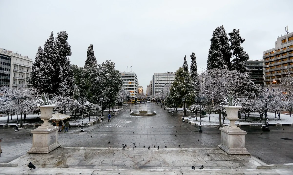 Καλλιάνος ΠΡΟΒΛΕΨΗ - Κακοκαιρία Μήδεια: Ίσως χιόνια και στο Σύνταγμα!