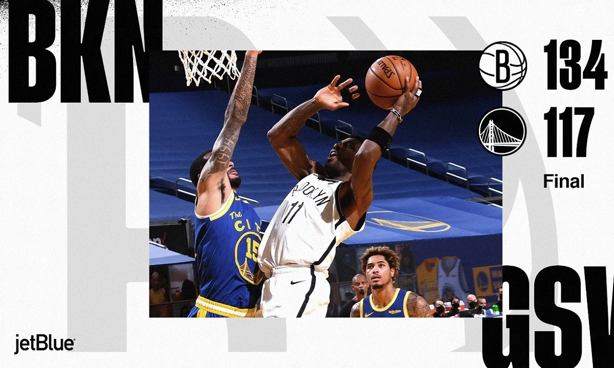NBA Αποτελέσματα: Υποκλίθηκαν στους Νετς οι Γουόριορς (vids)