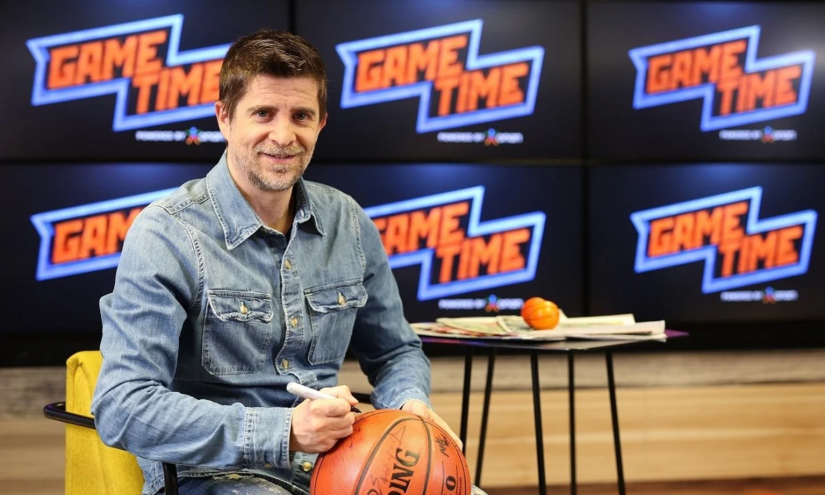 O Παντελής Διαμαντόπουλος στο ΟΠΑΠ Game Time ΜΠΑΣΚΕΤ