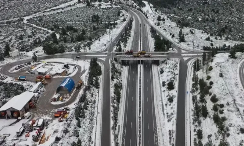 Μήδεια: Άνοιξε η Αθηνών-Λαμίας- Ποια σημεία είναι κλειστά στην Αττική
