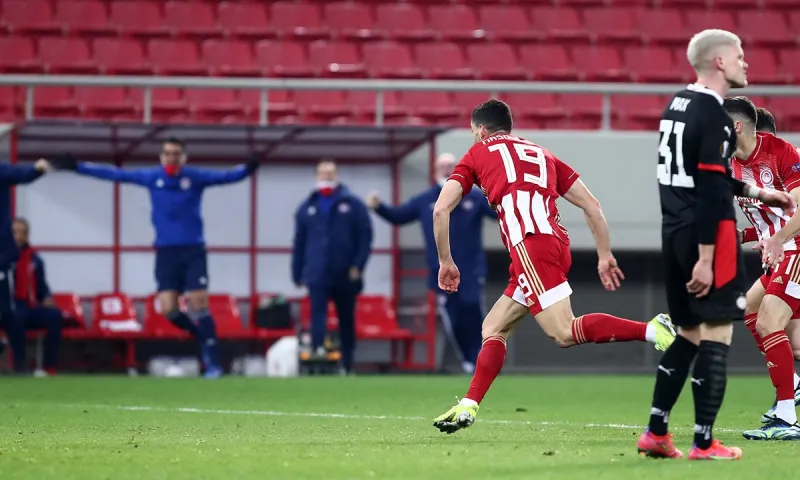 Ολυμπιακός - Αϊντχόφεν: 15 λεπτά χρειάστηκε ο Μασούρας και 4-2! (vid)