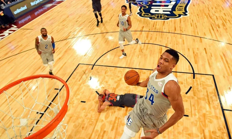 NBA All Star Game: Το εκκωφαντικό ντεμπούτο του Αντετοκούνμπο (vid)