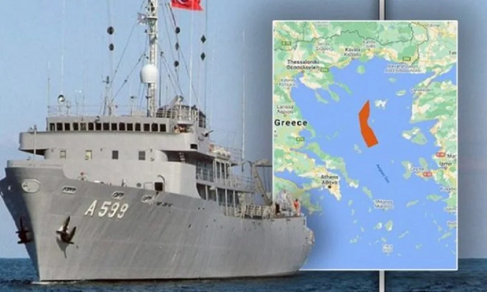 Ελληνοτουρκικά: Δυτικά της Λήμνου κινείται το Τσεσμέ - Έφτασε ήδη στην περιοχή της ΝΑΥΤΕΧ!