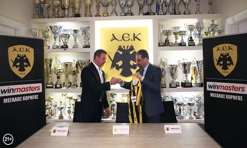 Ισχυρός συμπαίκτης της ΑΕΚ η winmasters!