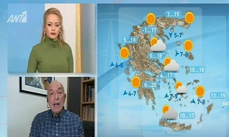 Αρνιακός Καιρός: Προειδοποίηση - Μέχρι και χιόνια από την Κυριακή!